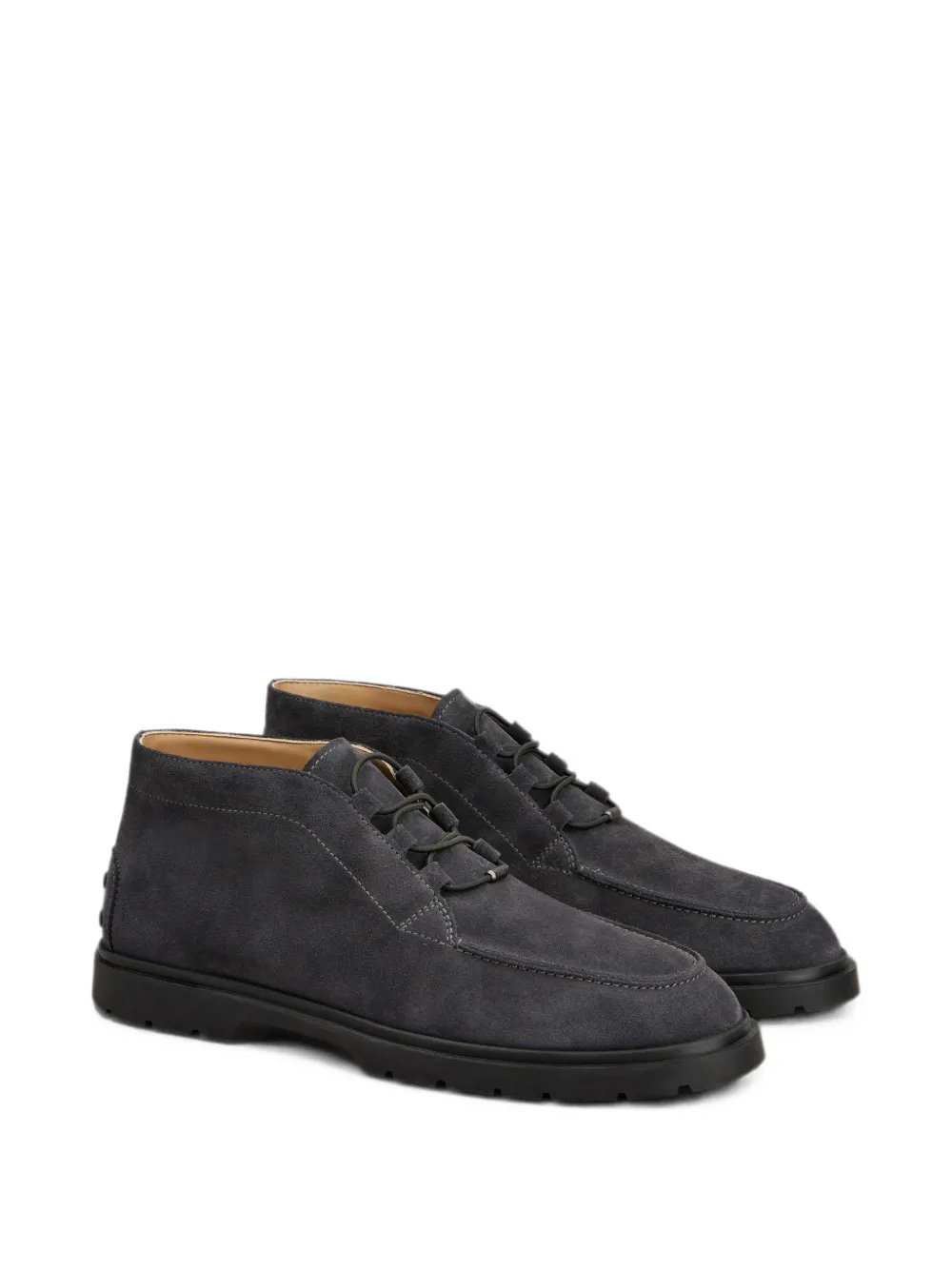 Tod's desert boots in suede Grijs