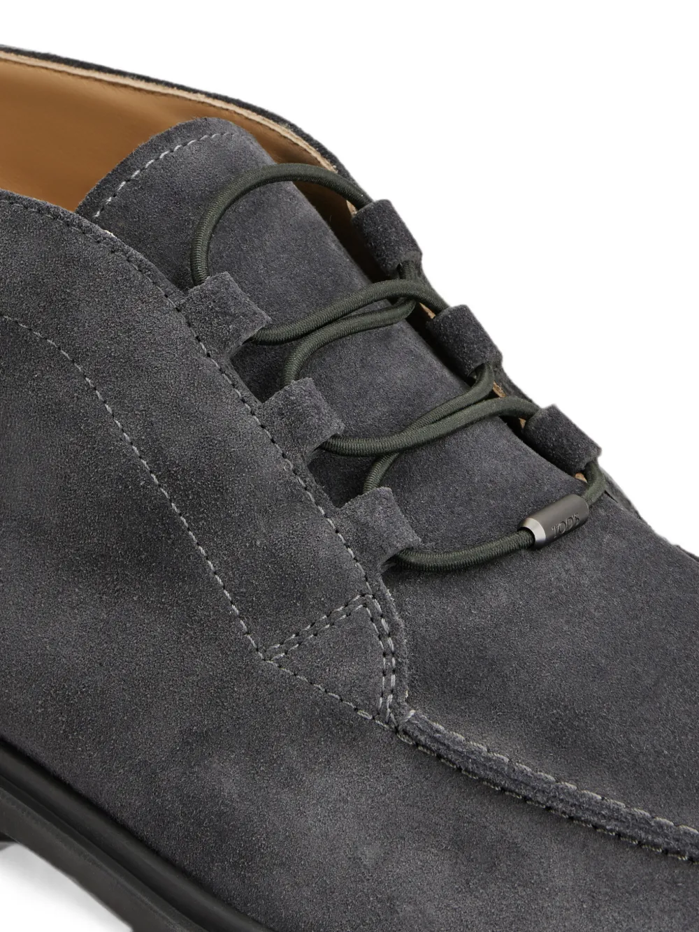 Tod's desert boots in suede Grijs