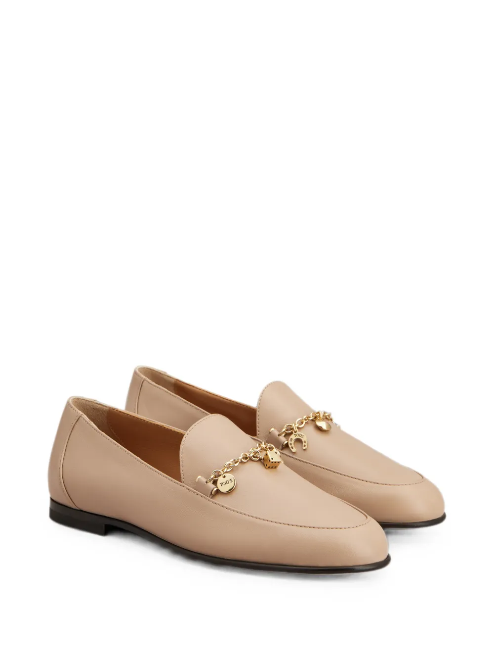 Tod's Loafers van nappa leer Roze