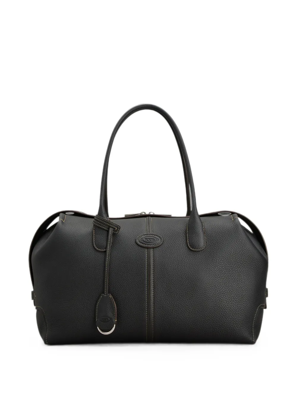 Tod's グレインレザー ハンドバッグ | ブラック | Image 1