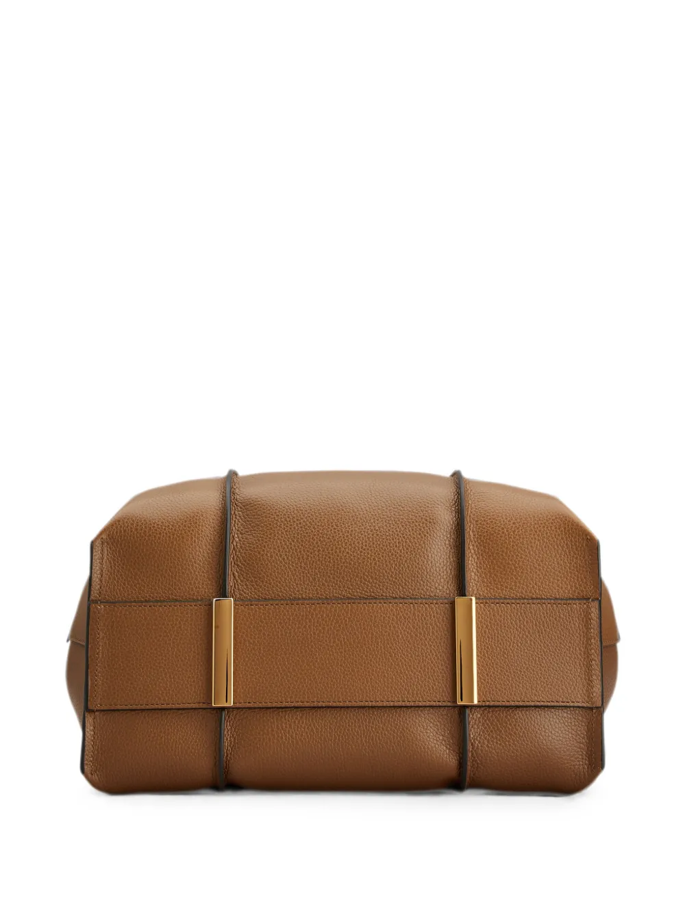 Tod's Kleine T Timeless leren shopper Bruin