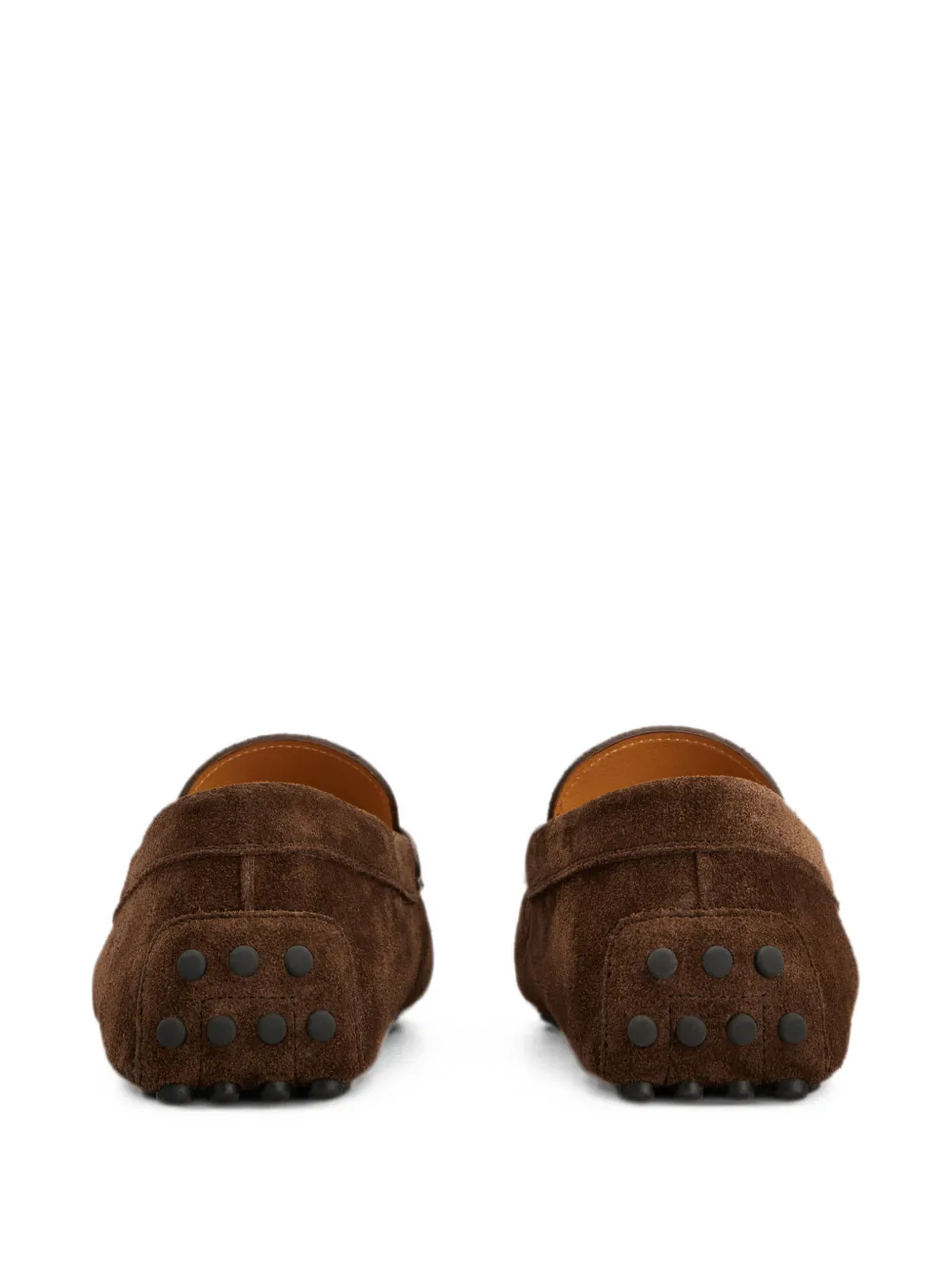 Tod's Gommino lettering loafers Bruin