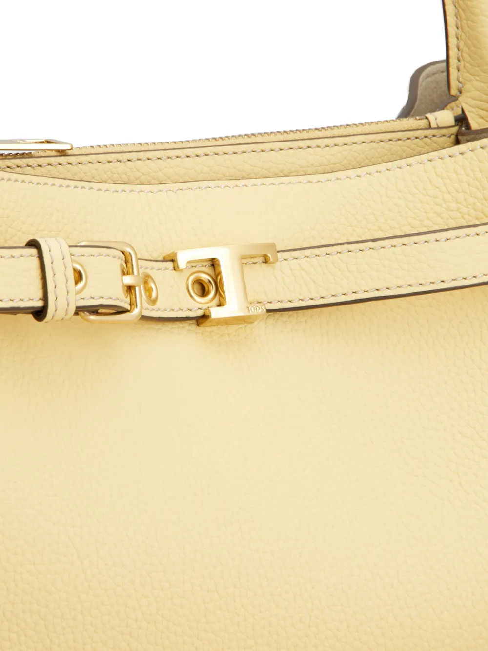 Tod's Tim tas met handvat Geel