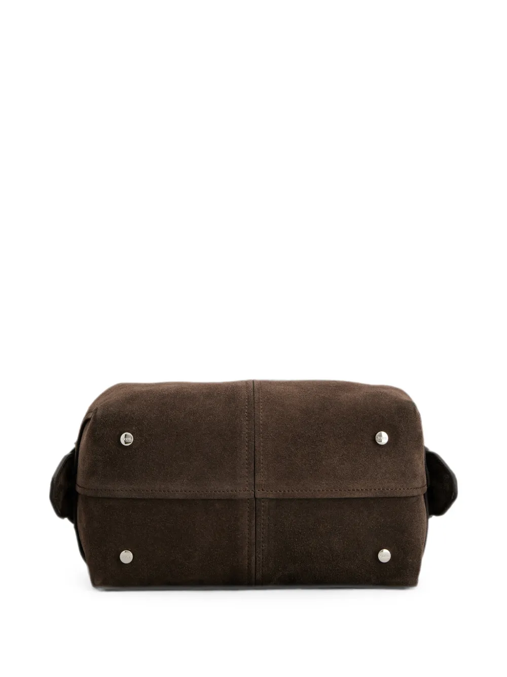 Tod's Suède bucket-tas met krokodillen-reliëf Bruin