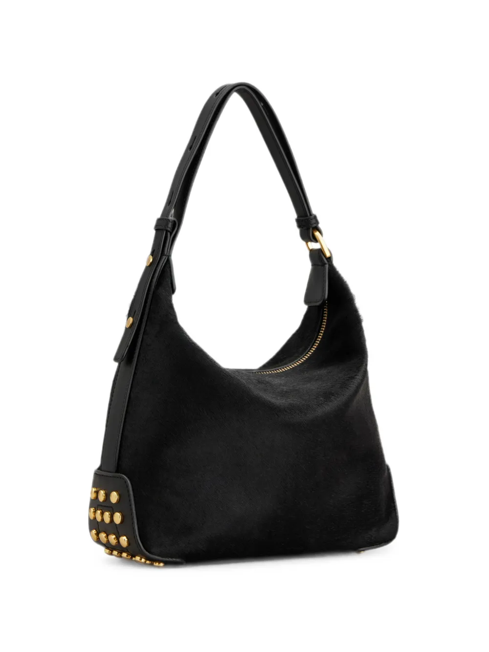 Tod's metal-dots mini bag in pony-effect leather · OS