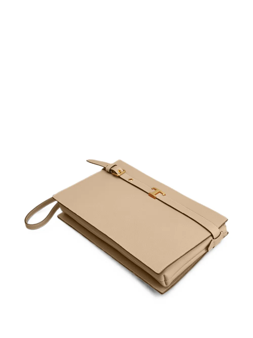 Tod's T Timeless clutch Beige