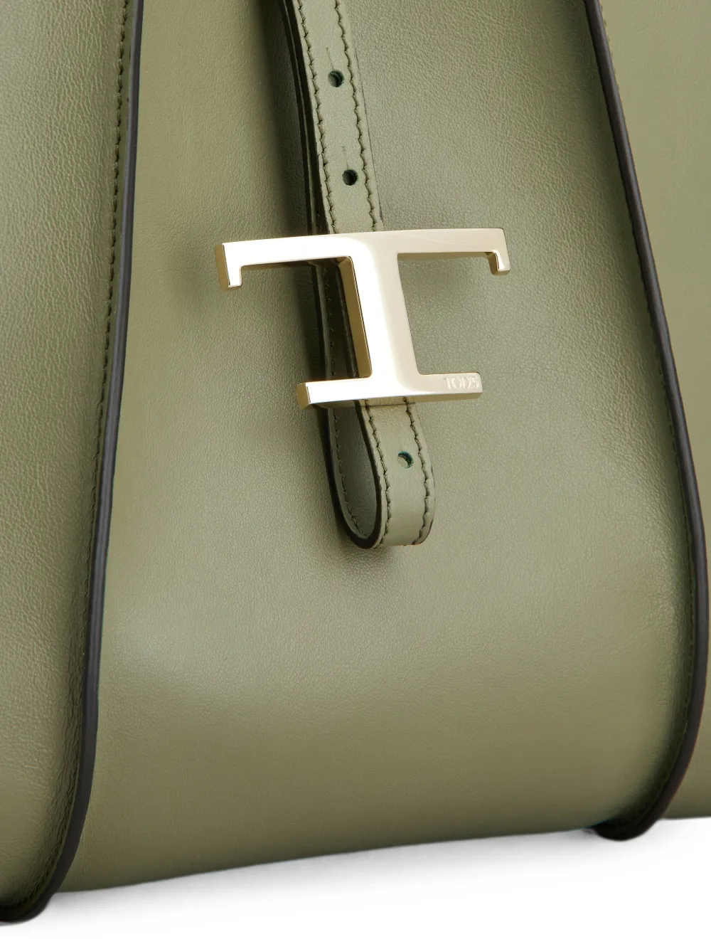 Tod's Kleine T Timeless leren shopper Groen