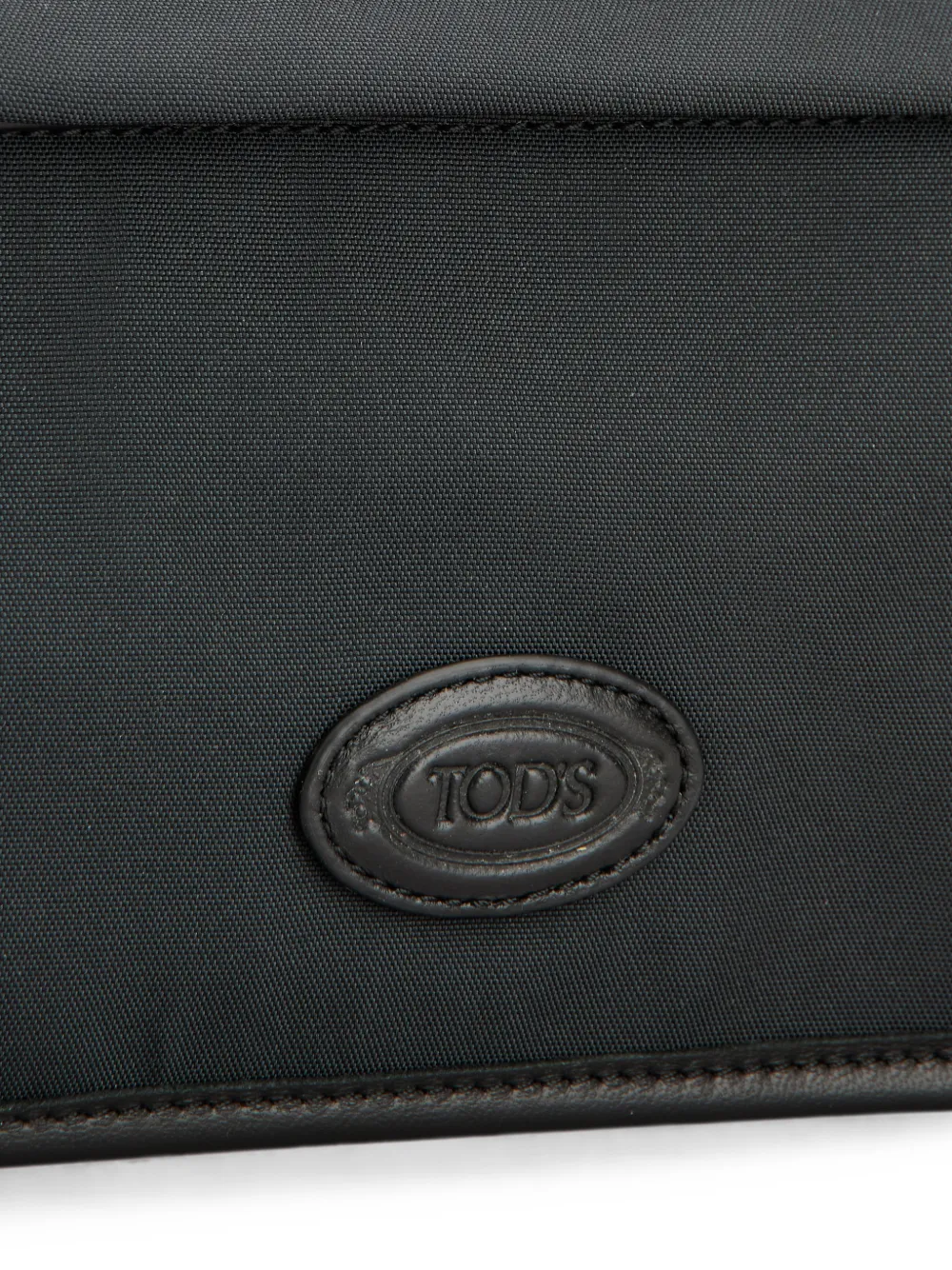 Tod's Messengertas met logopatch Zwart