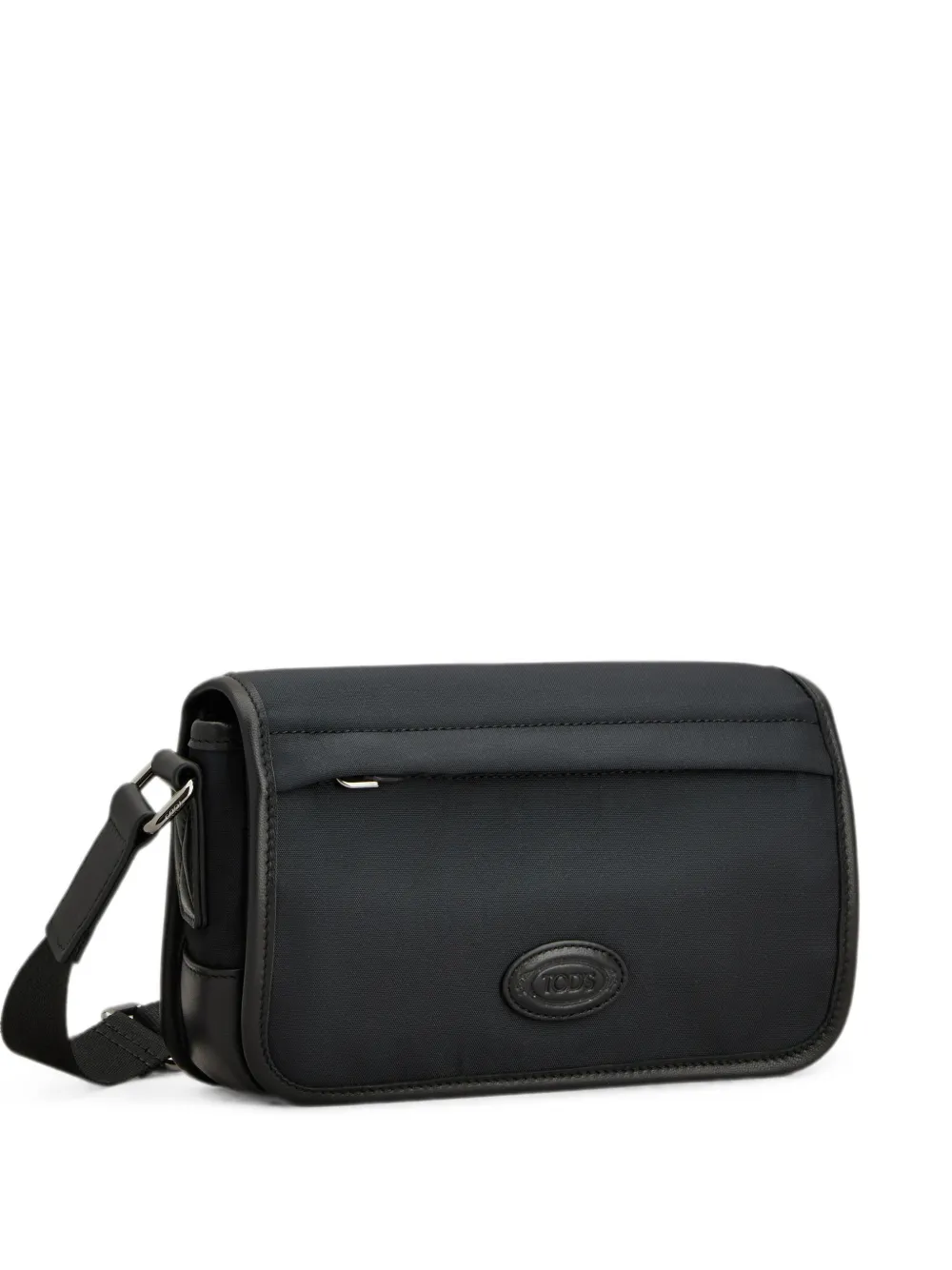 Tod's Messengertas met logopatch Zwart