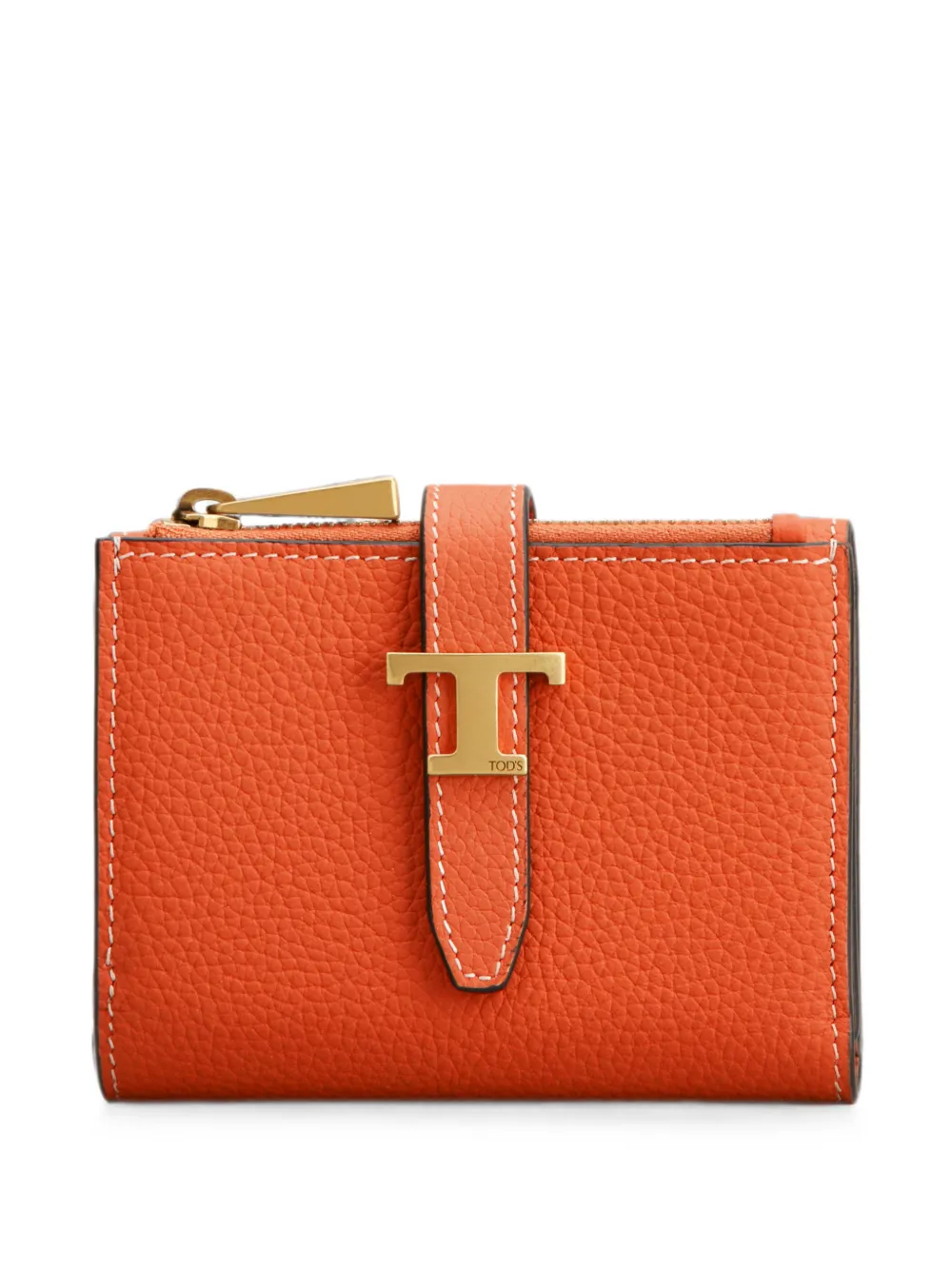 Tod's wallet in leather - Arancione