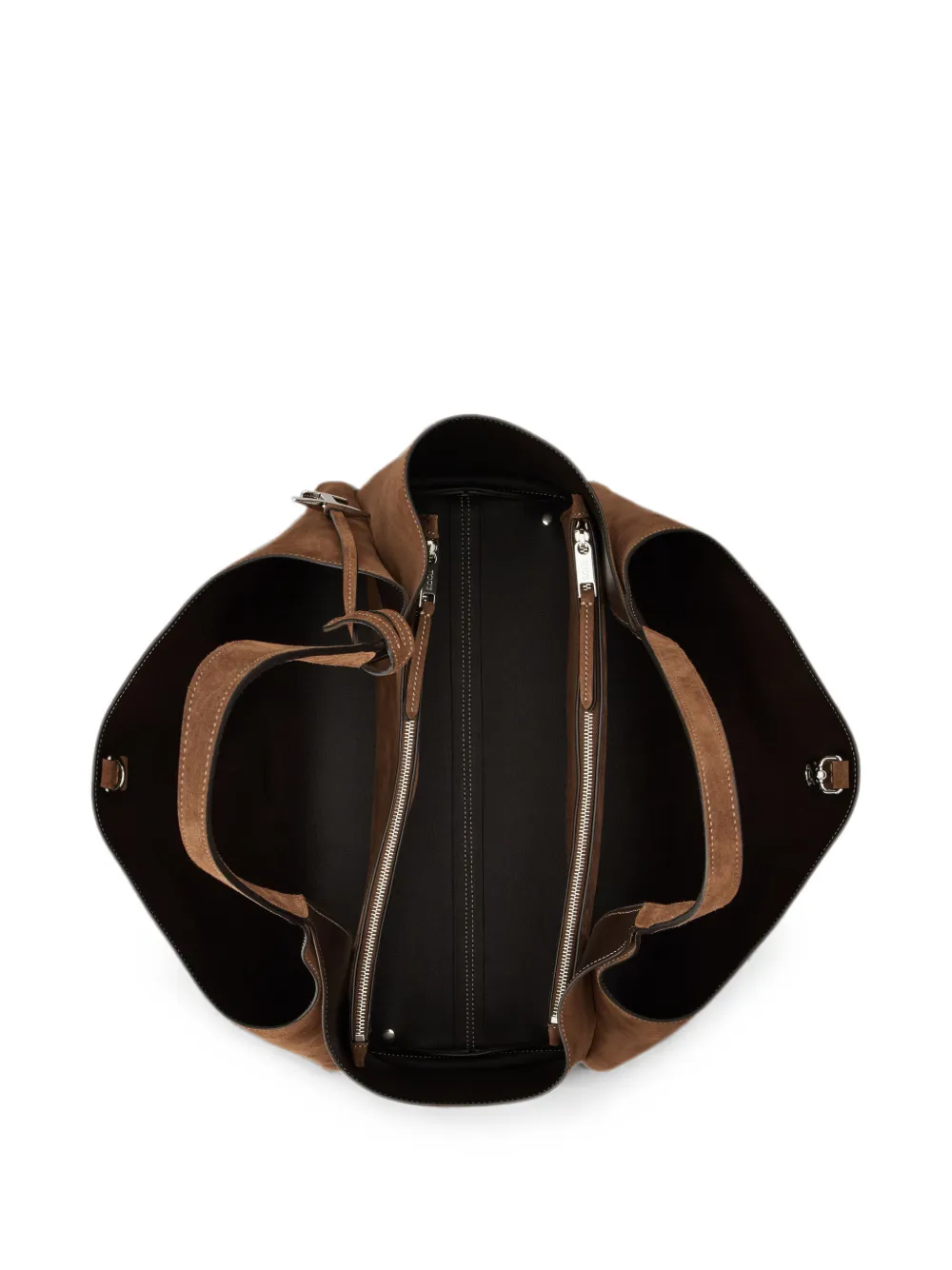 Tod's Medium suède tas Bruin