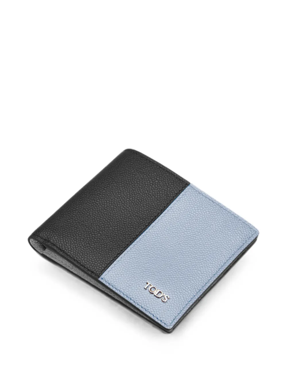 Tod's Portemonnee met logoplakkaat Zwart
