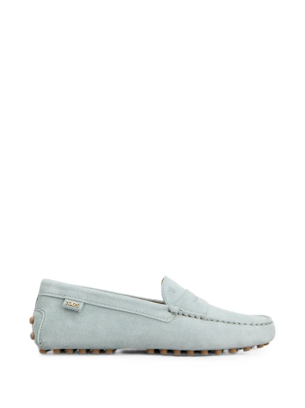 Tod's Gommino loafers in suede - Blau