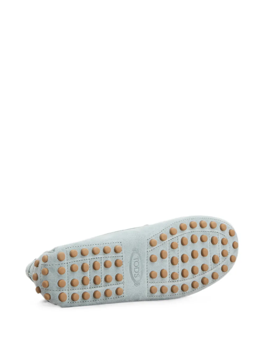 Tod's Gommino suède loafers Blauw