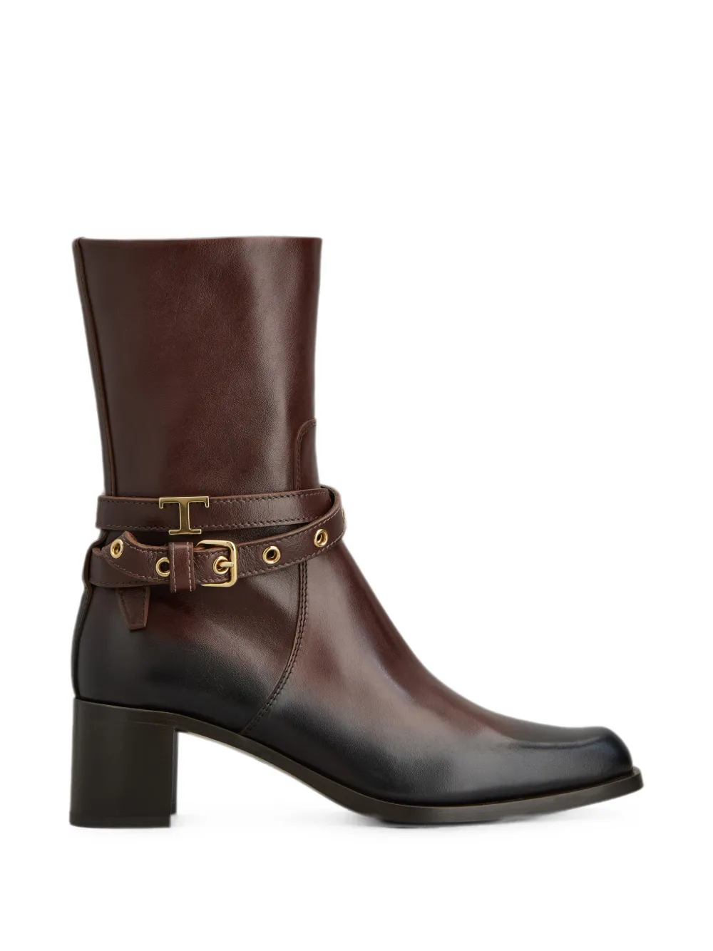 Tod's Stivali T Timeless con fibbia - Marrone