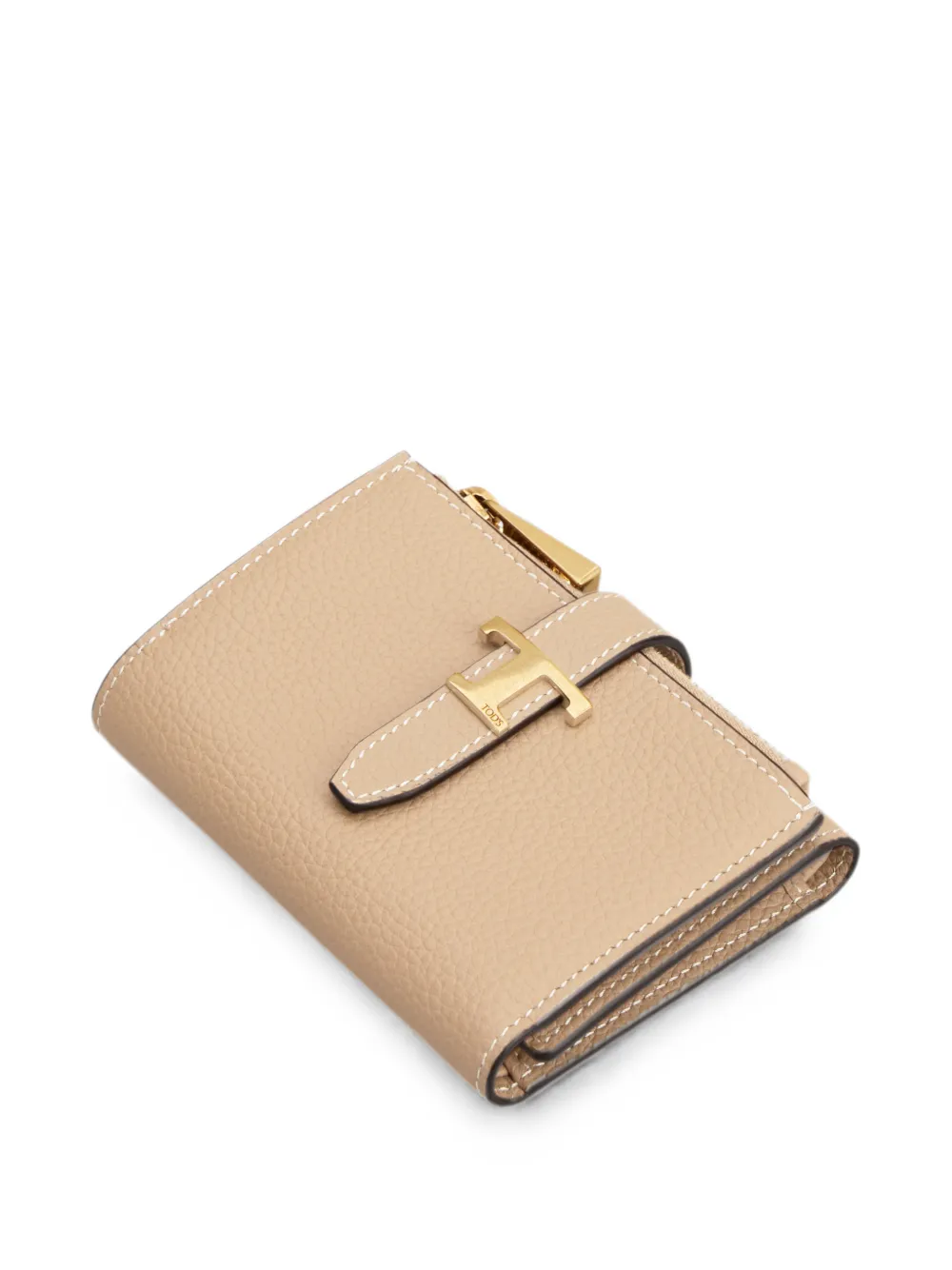 Tod's T Timeless portemonnee Beige