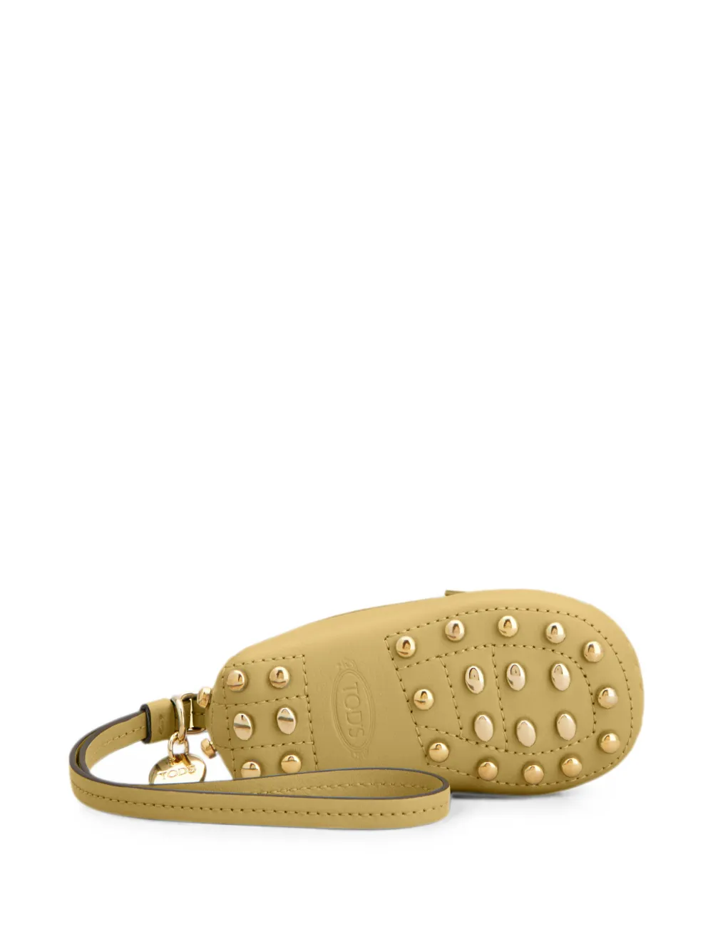 Tod's Dots Gommino bedel van leer en metaal Geel