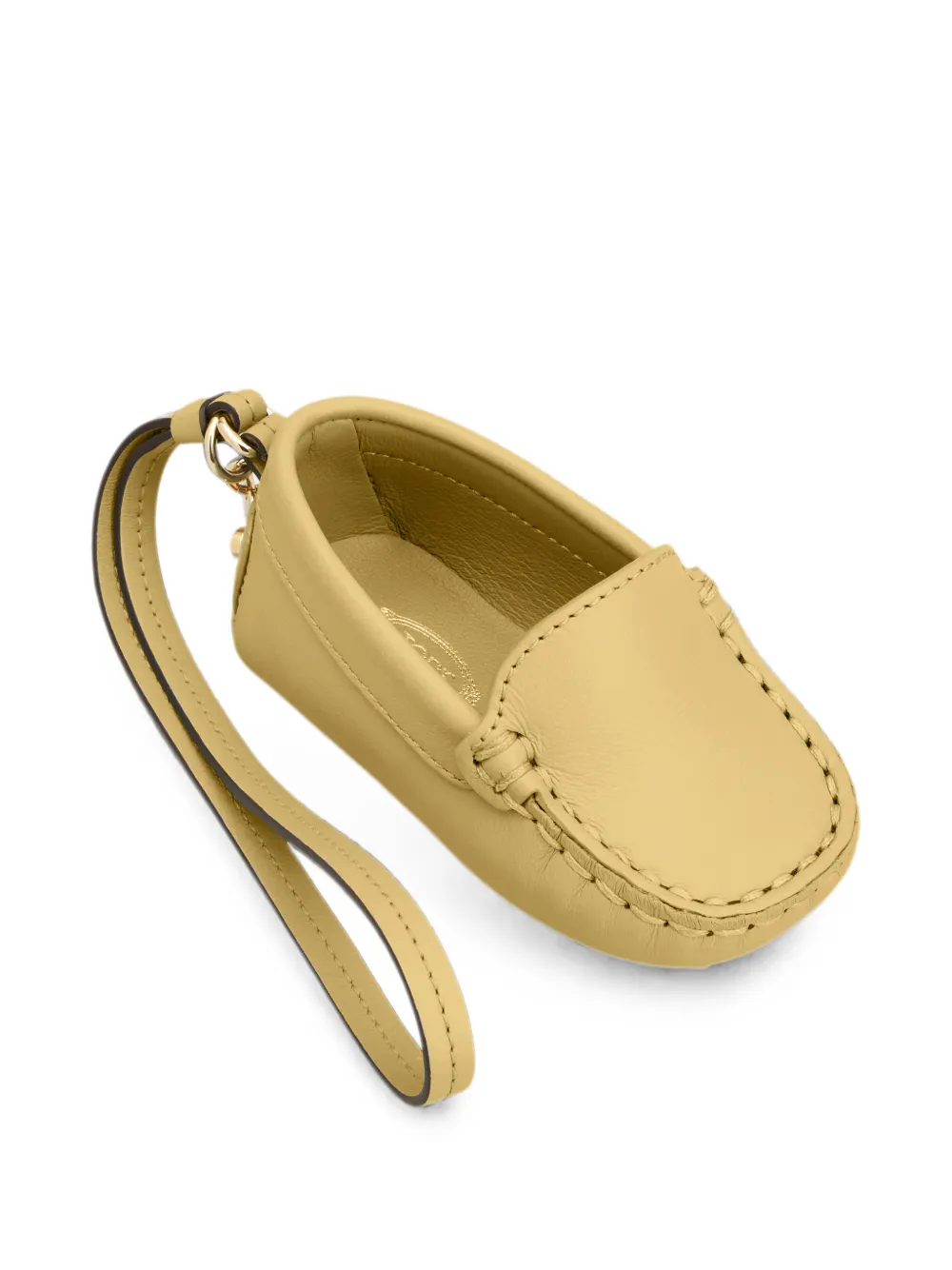 Tod's Dots Gommino bedel van leer en metaal Geel