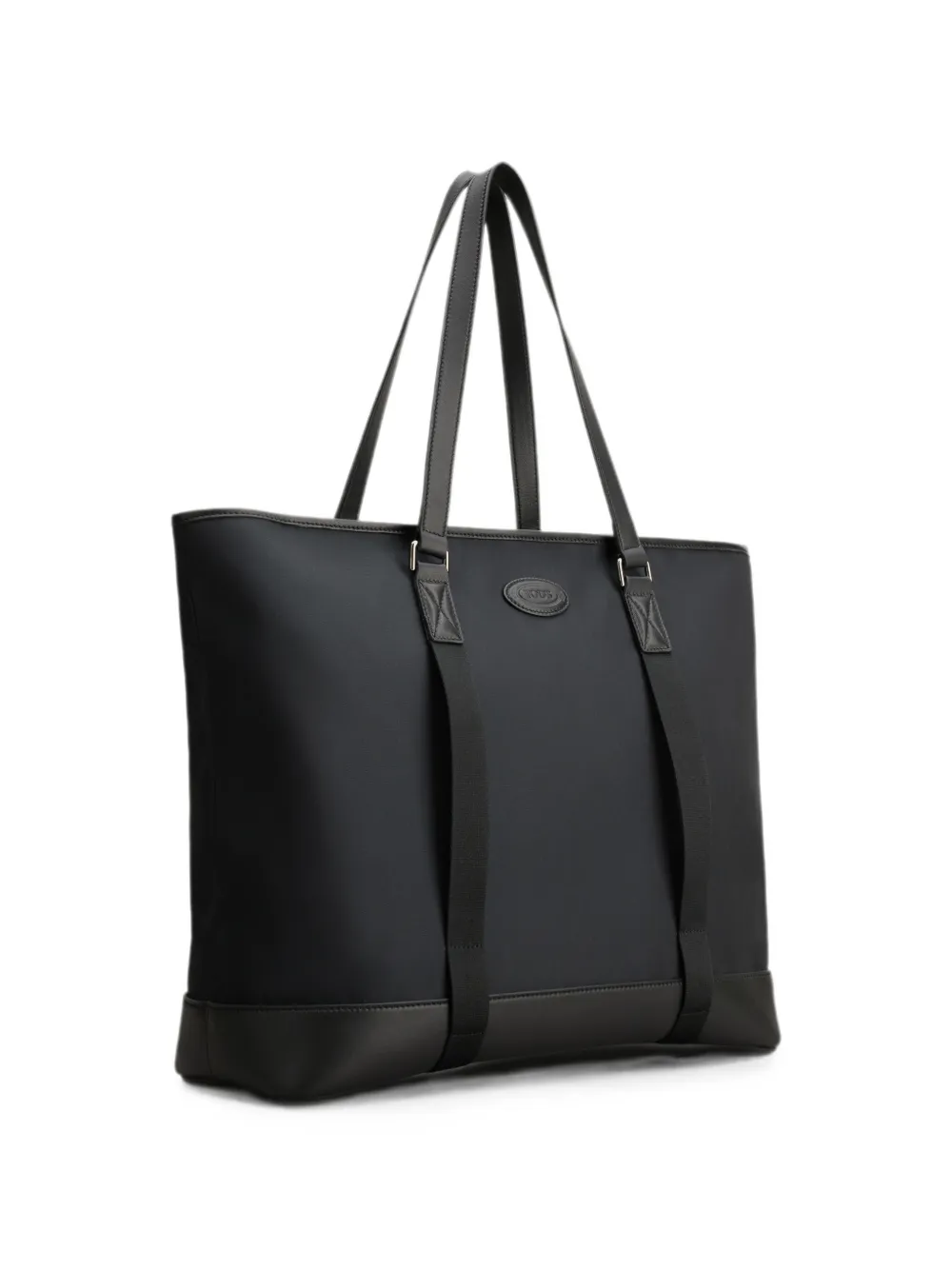 Tod's Shopper met logopatch Zwart