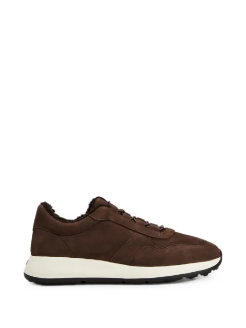 Tod's shearling-lined suede sneakers