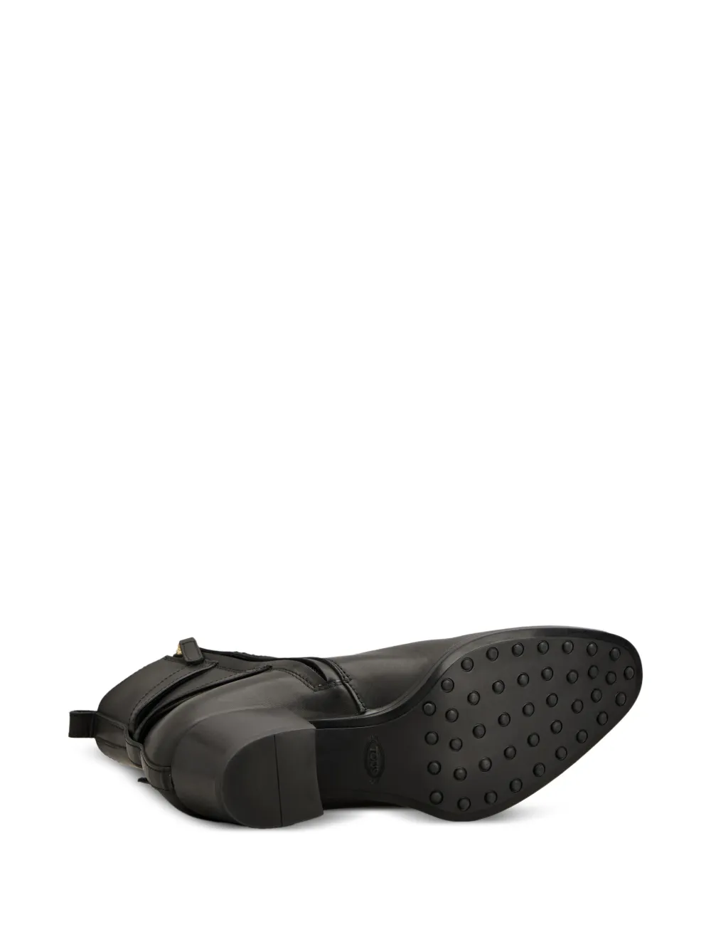 Tod's T Timeless enkellaarzen met gesp Zwart