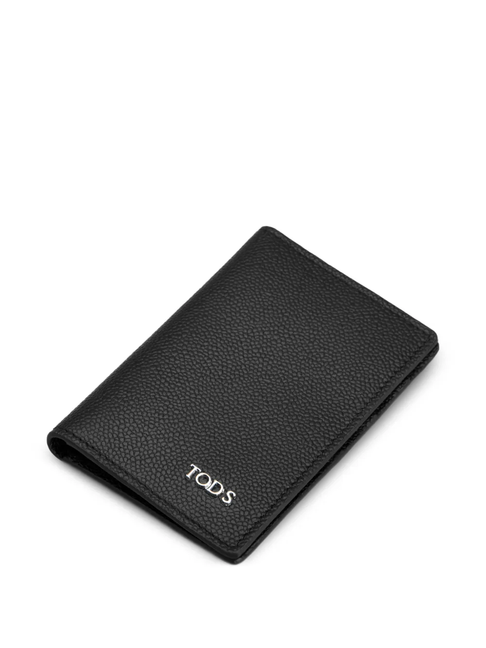 Tod's Portemonnee met logoplakkaat Zwart