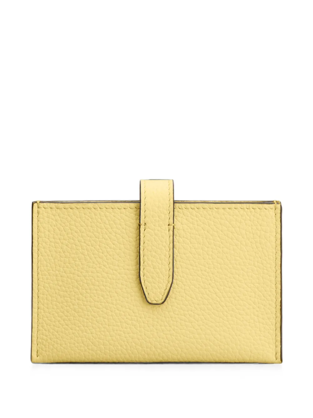 Tod's Pasjeshouder van leer Geel