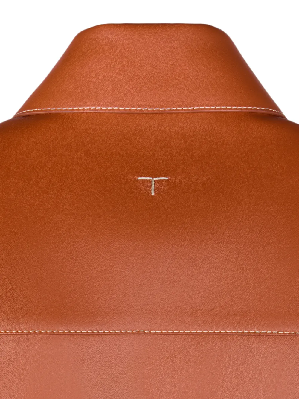 Tod's Kort leren jack Bruin