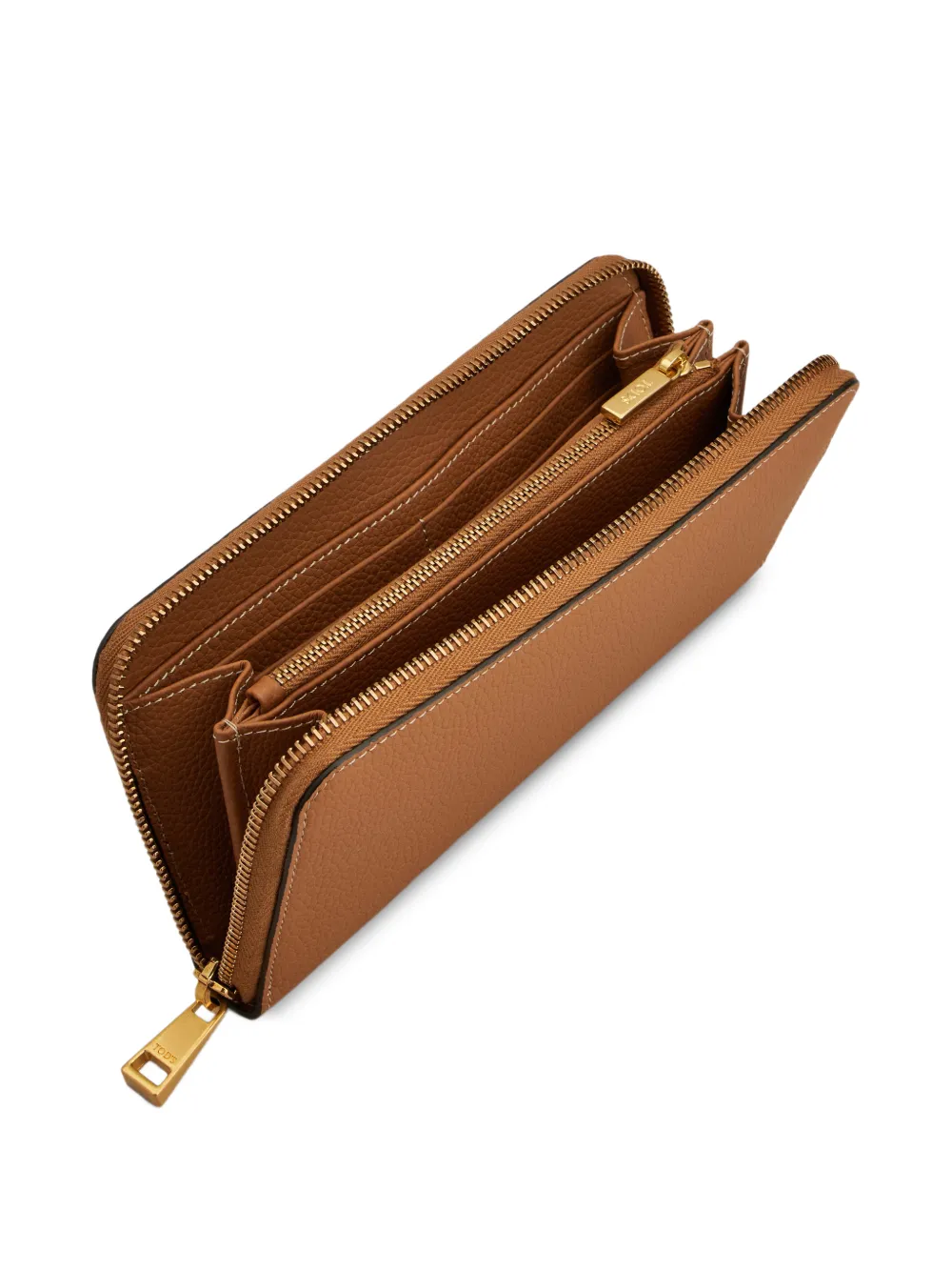 Tod's T Timeless portemonnee met rits Bruin