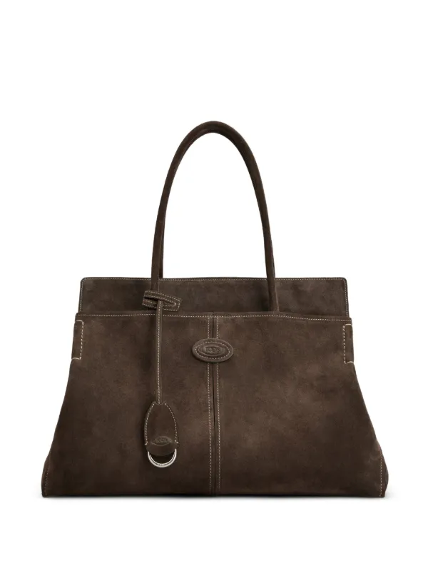 Tod's スエード ハンドバッグ | ブラウン | FARFETCH JP