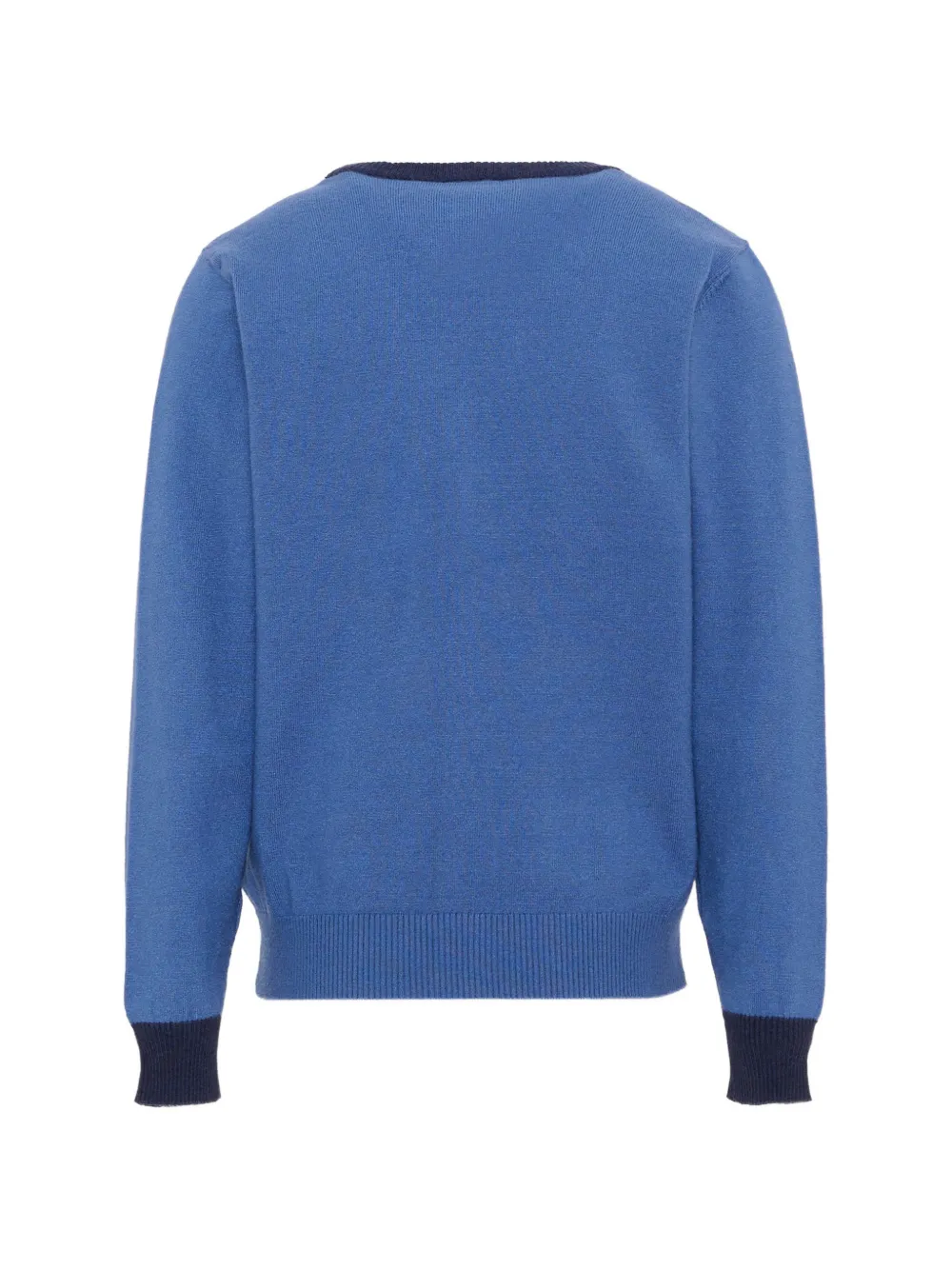 TRUSSARDI JUNIOR Vest met geborduurd logo Blauw