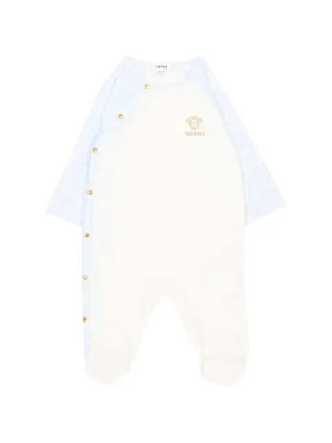 Versace Kids logo-print pajamas