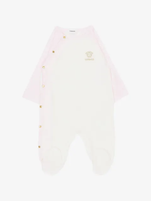 Versace Kids logo-print pyjama