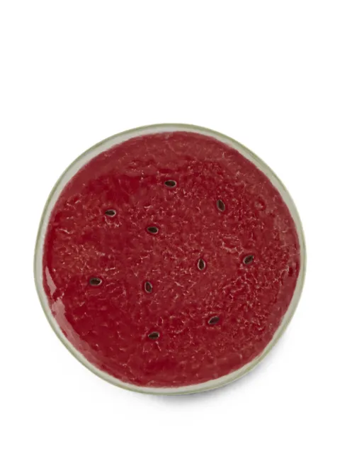 Bordallo Pinheiro Melancia fruit plate (set of four)