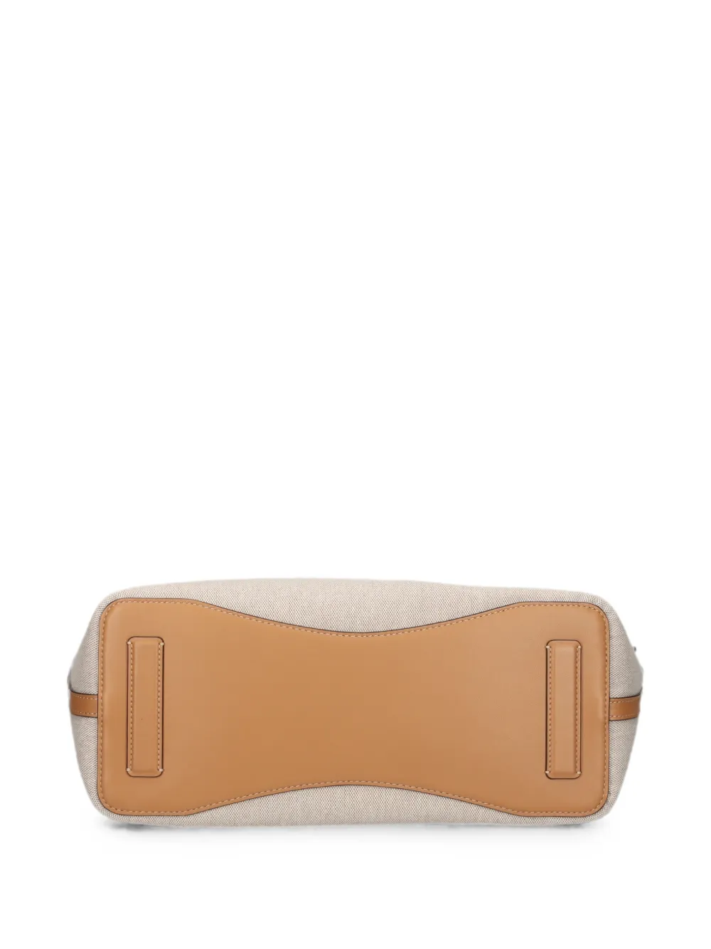 Kate Spade Schoudertas met leren vlakken Beige