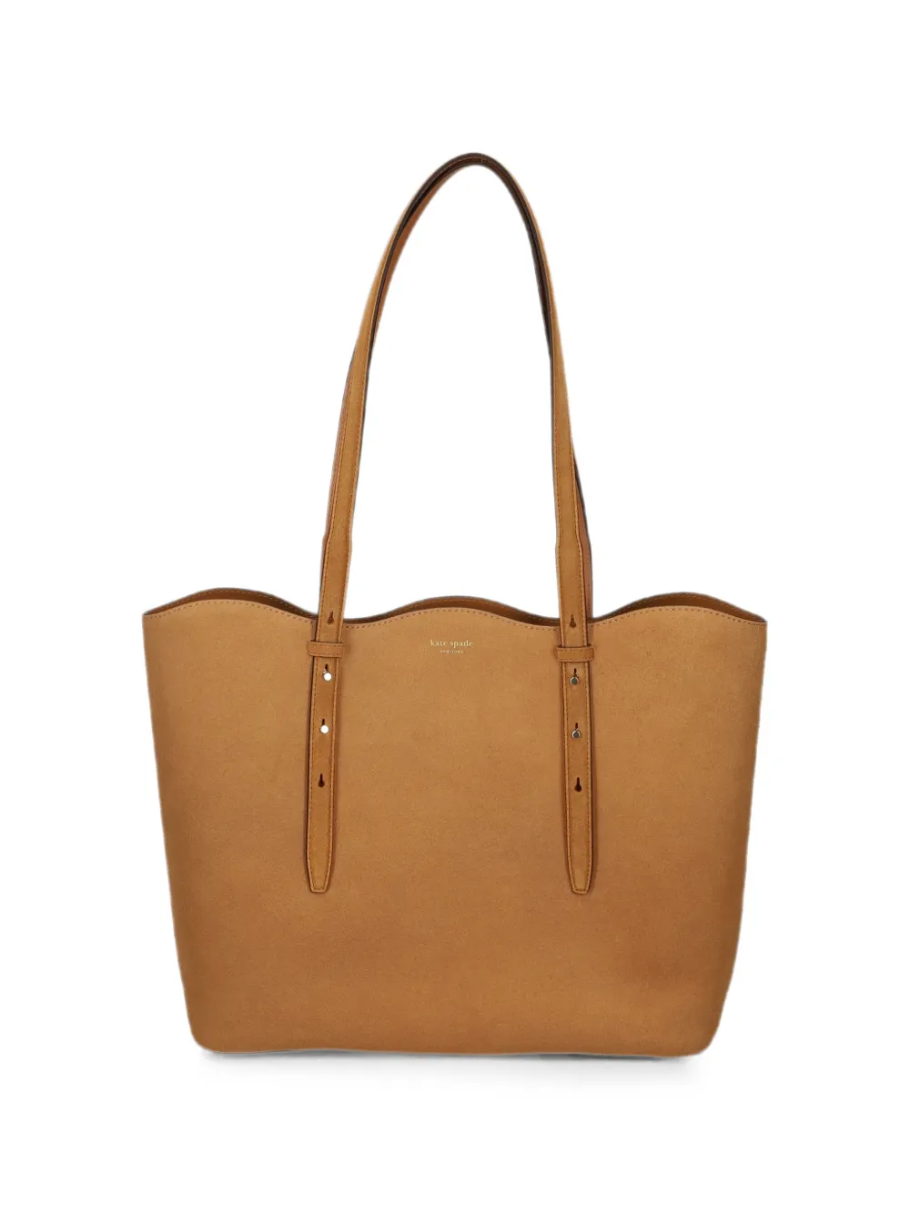 Kate Spade Borsa a spalla in pelle scamosciata - Toni neutri