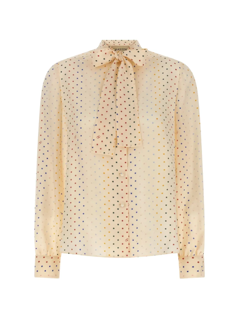 Valentino Garavani star-print shirt - Toni neutri