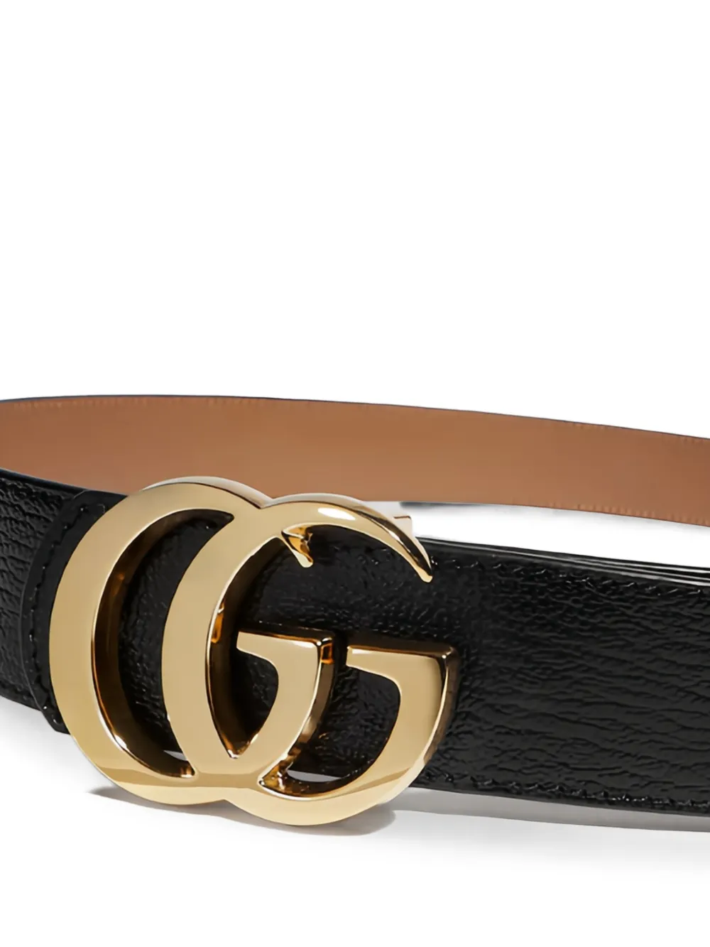 Gucci GGマーモント リバーシブル ベルト | ブラック | FARFETCH JP