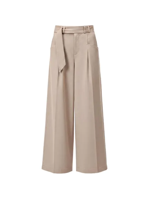 Closed Wes belted wide-leg trousers