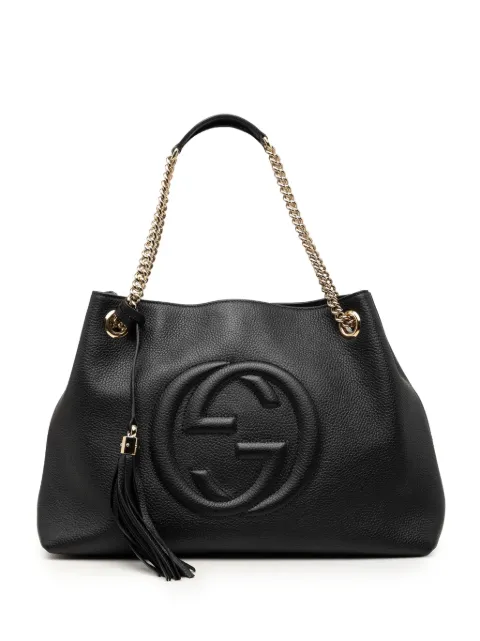 Gucci Pre-Owned 2000-2015 Medium Calfskin Soho Chain tote bag