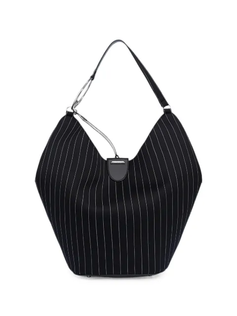 DONDUP large pinstripe tote bag