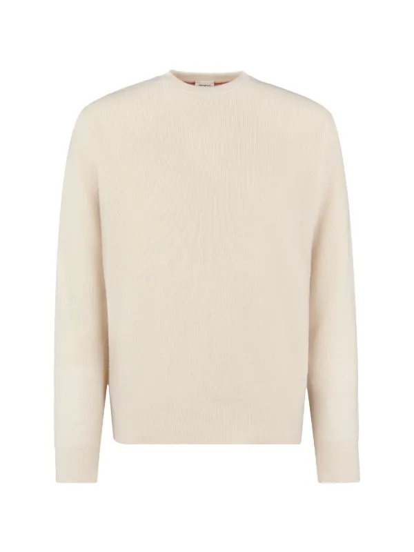 Tod's Round-neck Sweater in Cashmere in Neutrals
