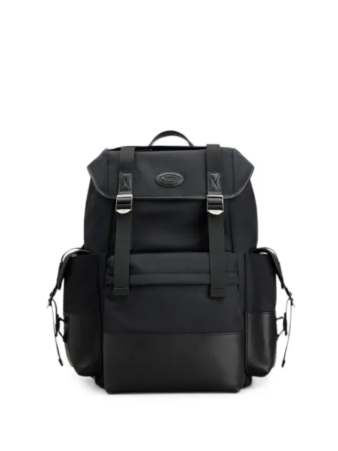 Tod's backpack in fabric and leather medium