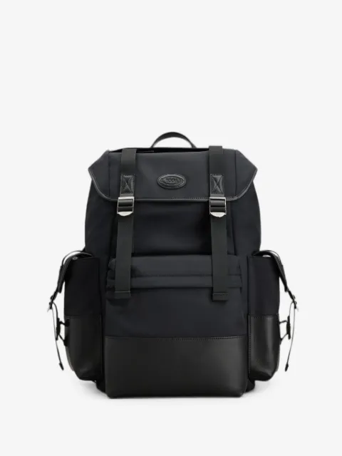 Tod's backpack in fabric and leather medium