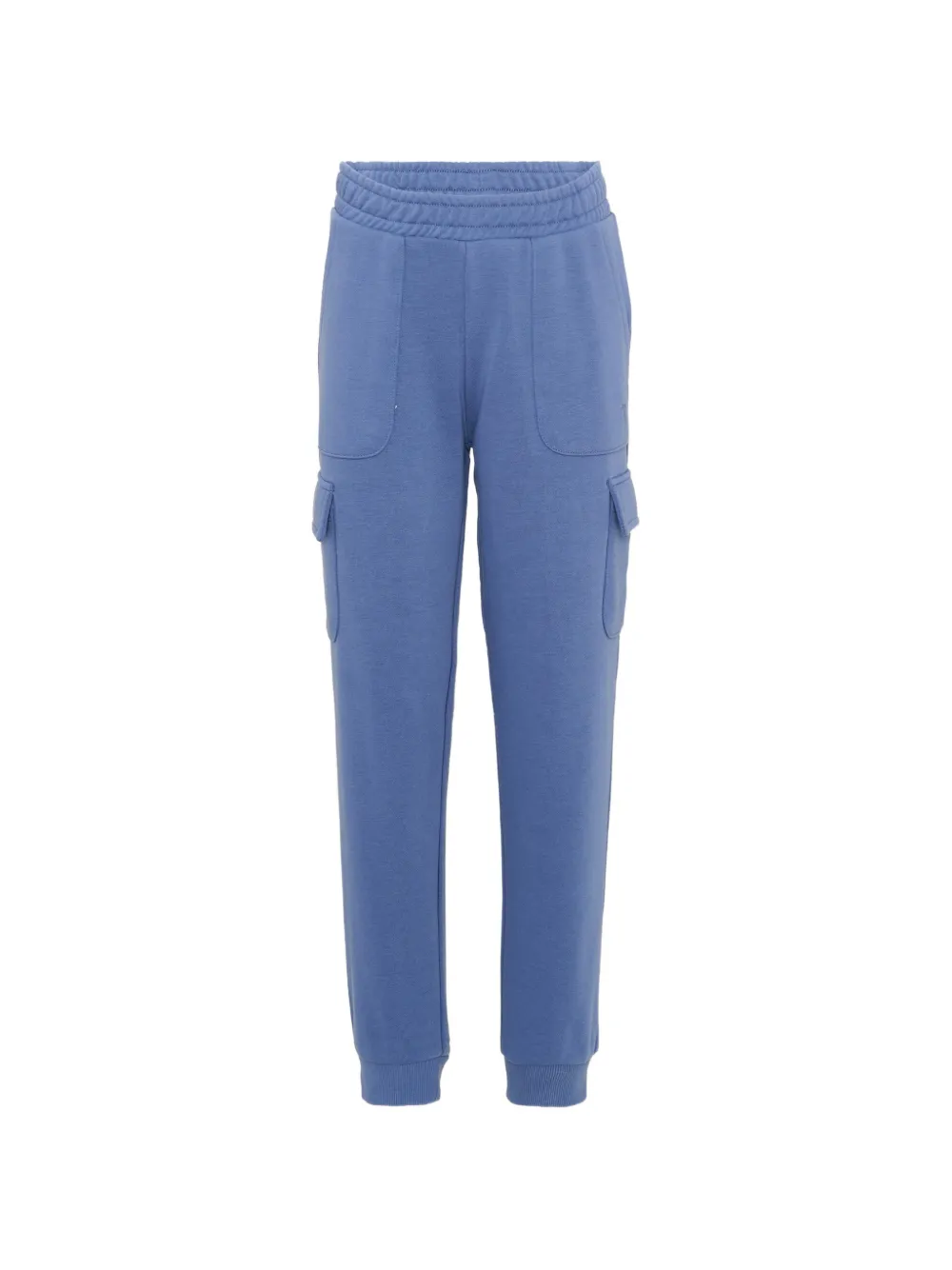 TRUSSARDI JUNIOR elasticated-waistband track pants - Blu