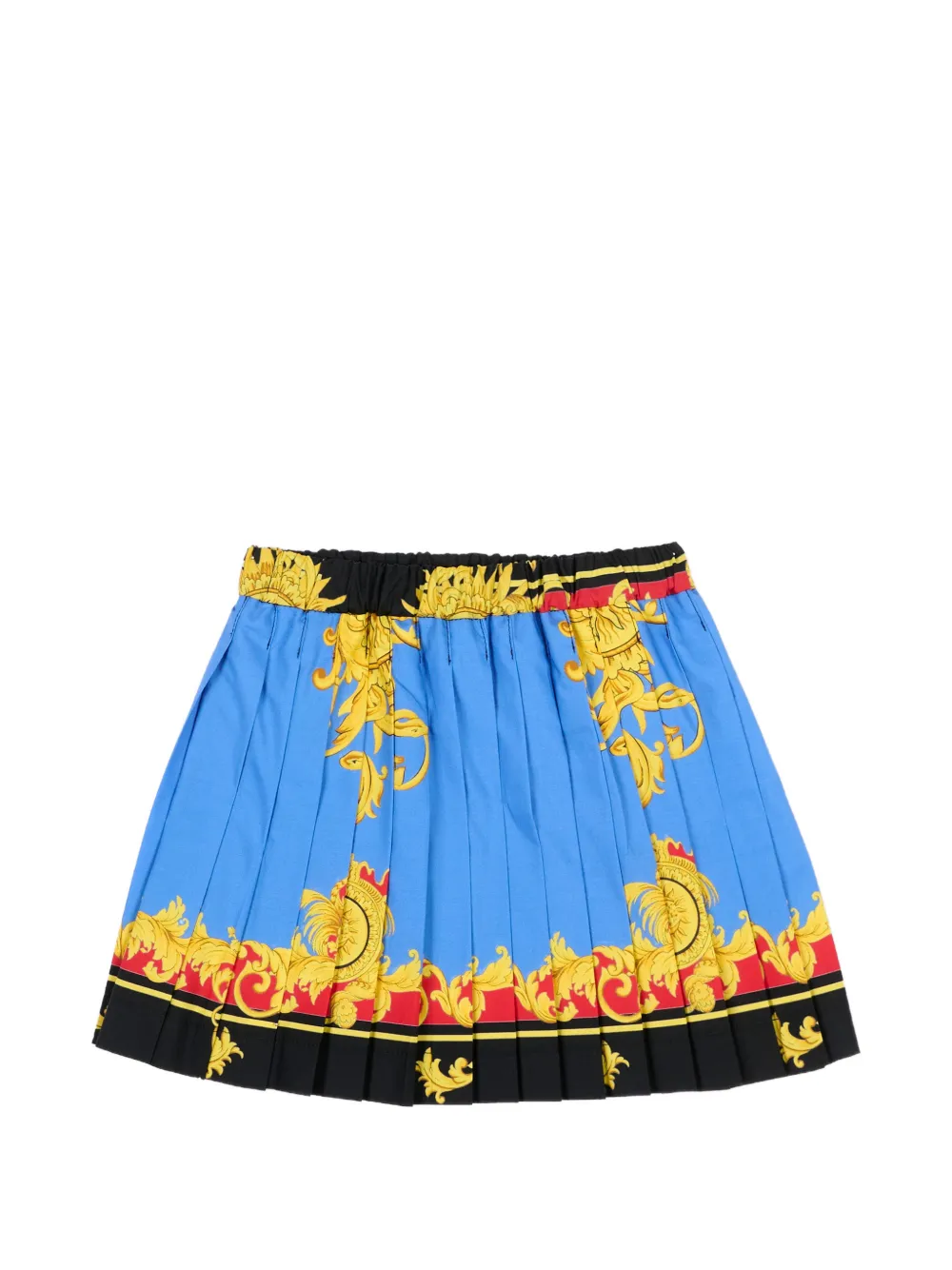 Versace Kids Plooirok Blauw