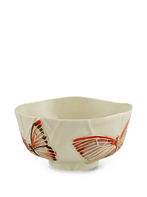 Bordallo Pinheiro x Claudia Schiffer Cloudy Butterflies bowl (set of four)
