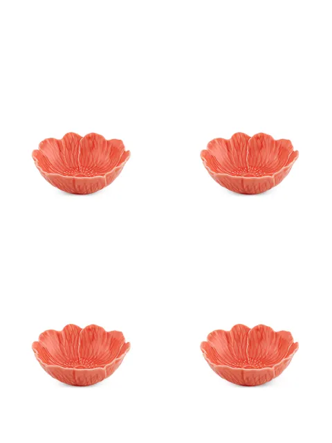 Bordallo Pinheiro Große Flora Schalen (4er-Set)