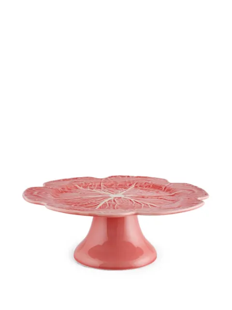Bordallo Pinheiro Couve cake stand