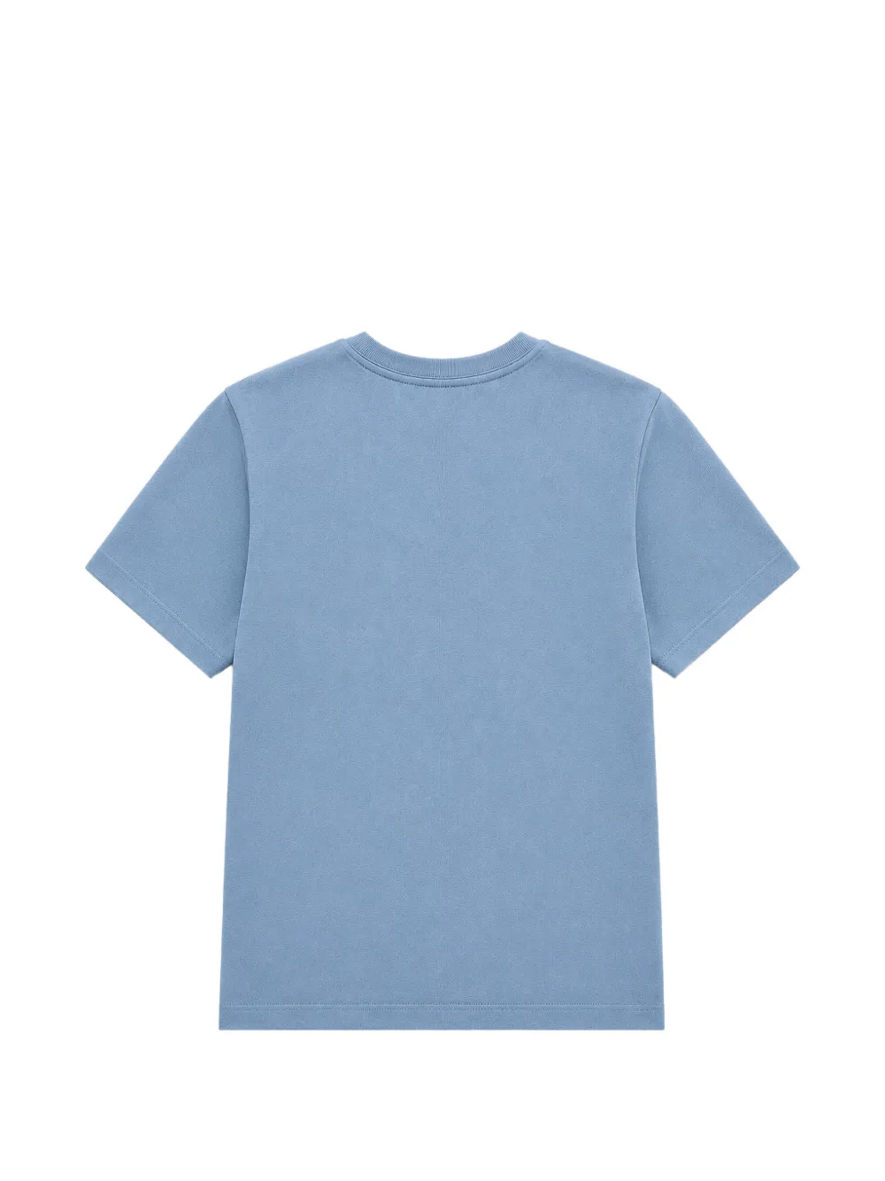 A.P.C. T-shirt met logo met vervaagd effect Blauw